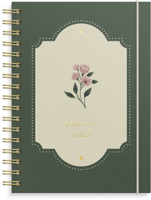 Kalender 2027 Senator A6 Story blomma