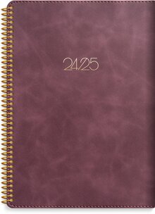 Kalender 24/25 Senator A5 Twist burgundy