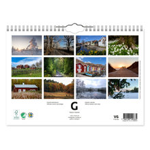 Väggkalender Sverige 2027